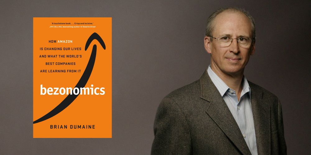 Brian Dumaine - Image with book