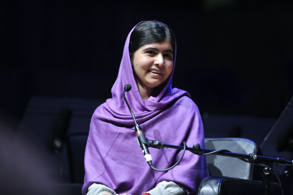 Malala Yousfazai Purple