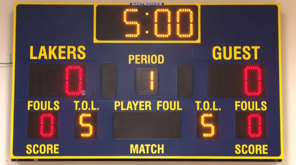 scoreboard