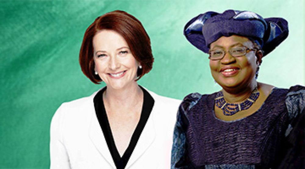 Julia Gillard & Ngozi Okonjo-Iweala - Presentation Landscape image